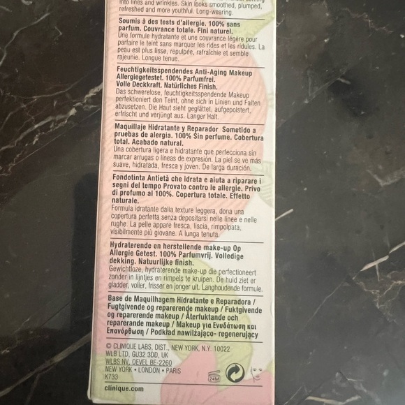 NewCLINIQUE even better refresh hydrating and repairing makeup CN 70 vanilla - Picture 2 of 5